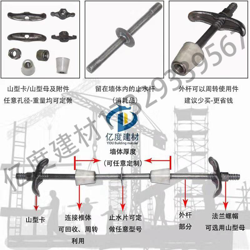 在混凝土墙外的止水螺杆要怎么处理