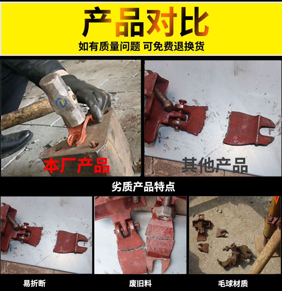 建筑钢管连接扣件|钢管卡子|固定卡扣